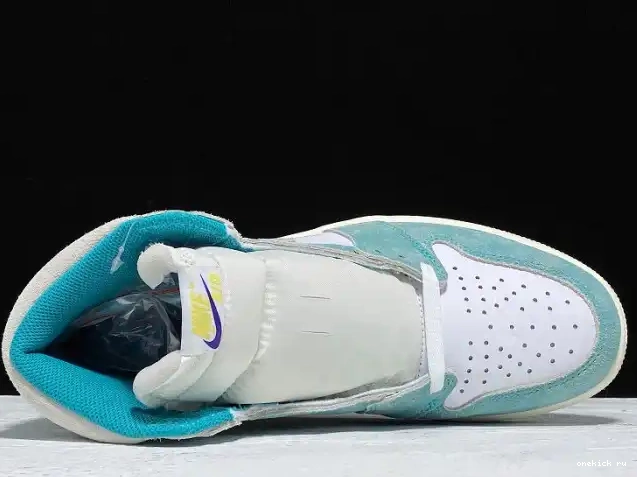 Rep Onekick Jordan 1 Air OG High Green Retro 555088-311 Turbo 0515